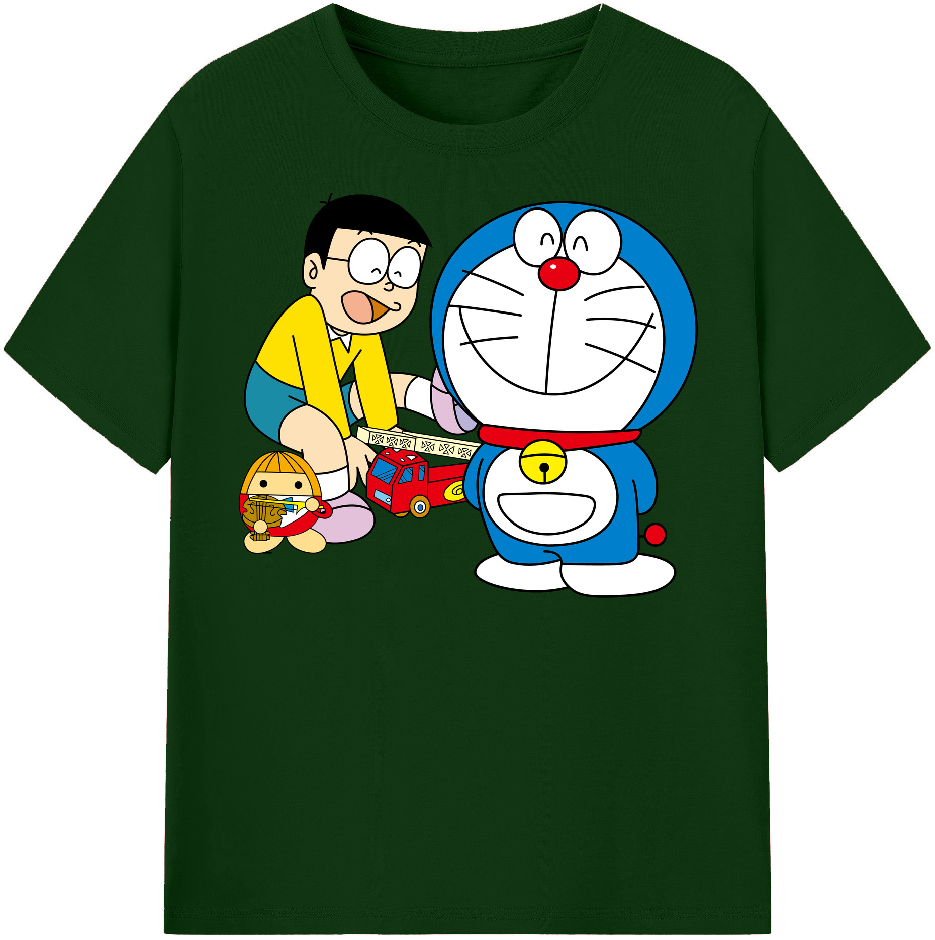 （画像用） ドラえもん Doraemon 綿100％半袖Tシャツ（フロントプリント）